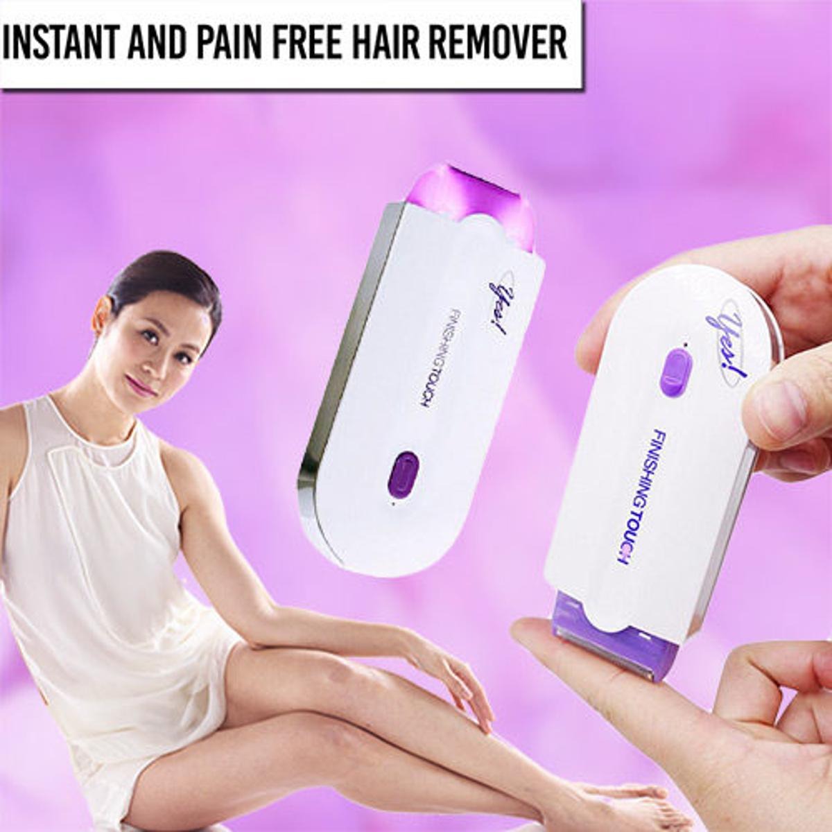 Hair Remover – Rechargeable Painless Facial & Body Hair Removal Device for Women