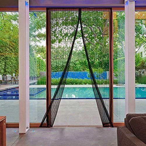 Premium Quality Mosquito Magic Mesh Door Curtain | Magnetic Automatic Closing Insect Screen | Mosquito Net for Home