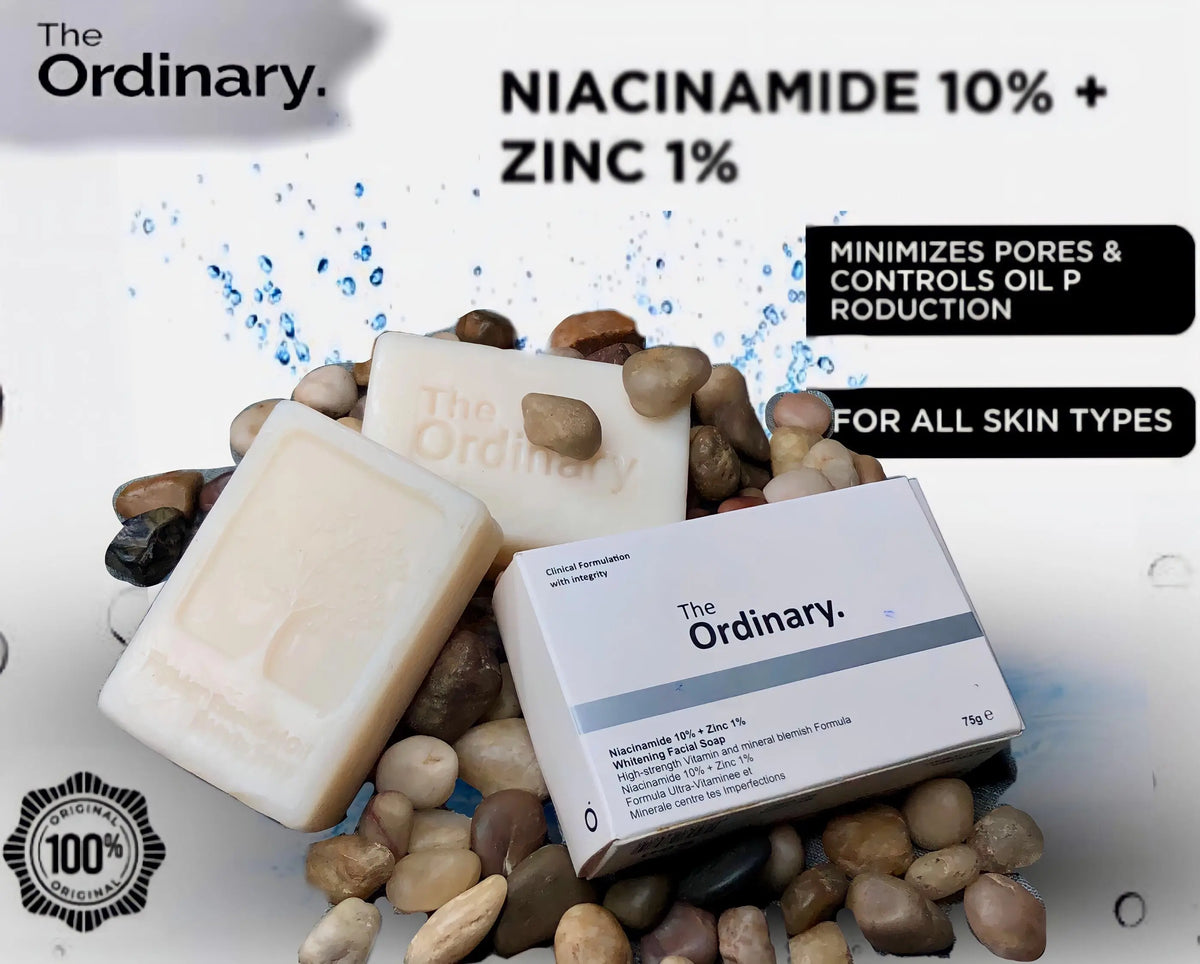 The Ordinary Niacinamide 10% + Zinc 1% Serum & Facial Soap | Brightening Skincare Deal